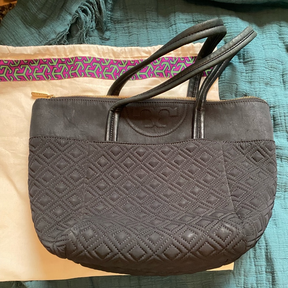Quilted Tory Burch Tote